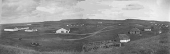 general view of a ranch